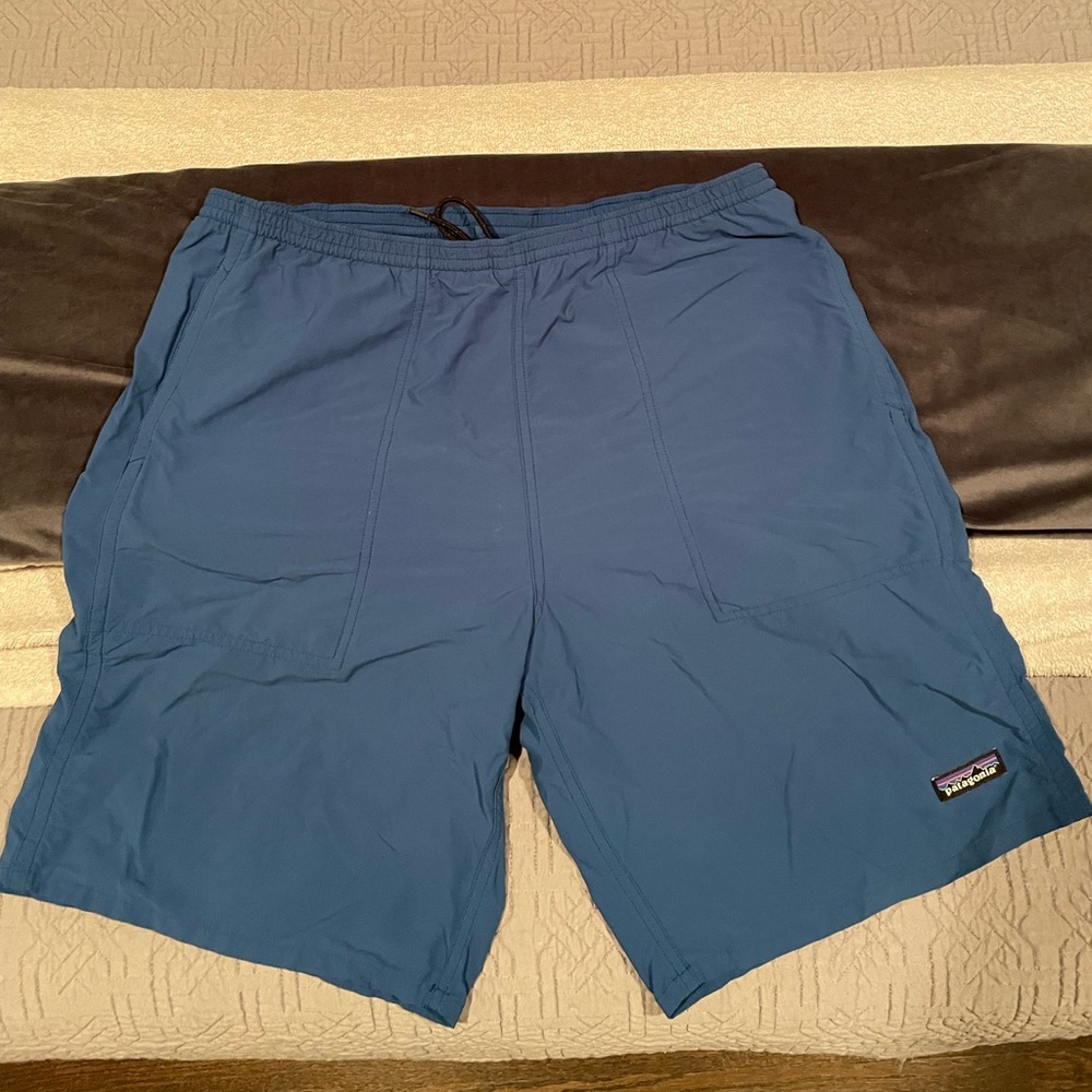 Patagonia Blue Swim Trunks